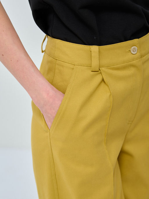 Брюки с простроченной стрелкой - Tantino фото 9