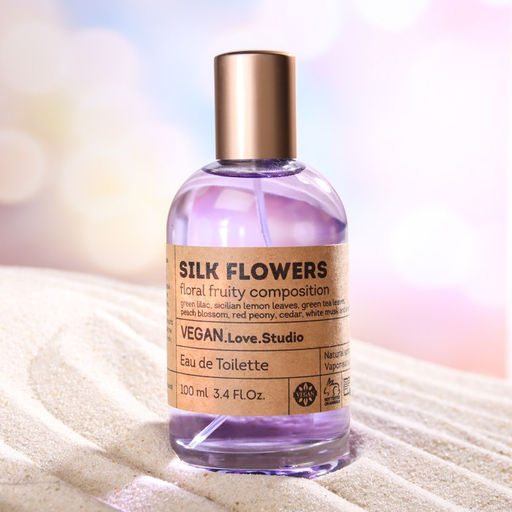 Туалетная вода женская Vegan Love Studio Silk Flowers, 100 мл (по мотивам Eclat d&apos;Arpege (Lanvin)