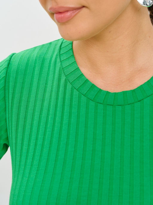 Футболка женская MR014SS3 green - Maxroses фото 4