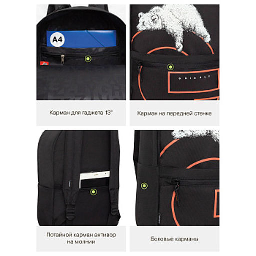 RQL-614-1 Рюкзак - Grizzly фото 18