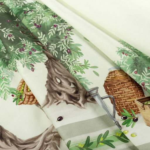 Скатерть Этель Olivia, 220?150 см, 100% хлопок, саржа 190 г/м?