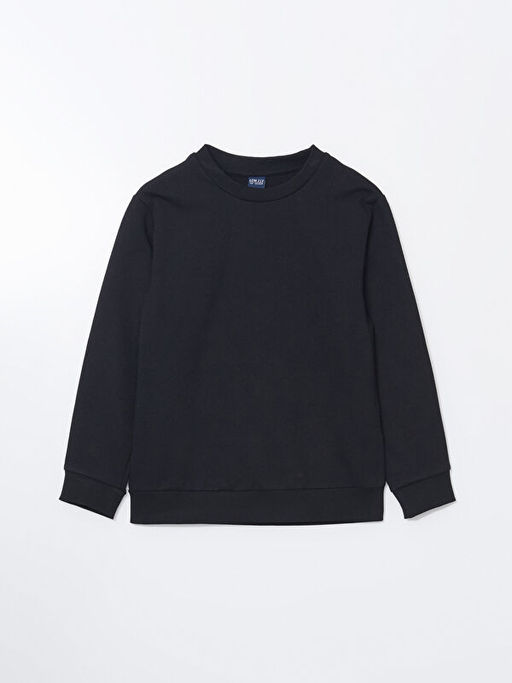 Bisiklet Yaka Erkek ?ocuk Sweatshirt