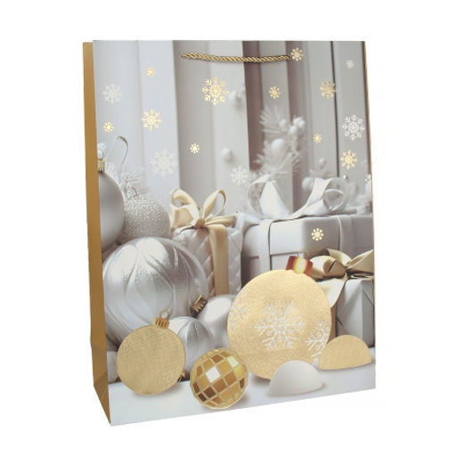 Пакет подарочный 31х40х12 / 104-1L /уп 12/360/Новый год - ГалеонТрейд фото 3
