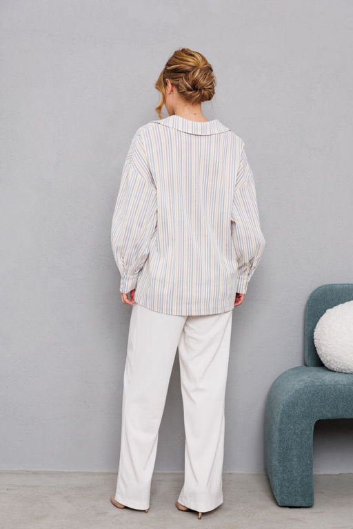 Брюки AMORI 5213 молочный  фото 5