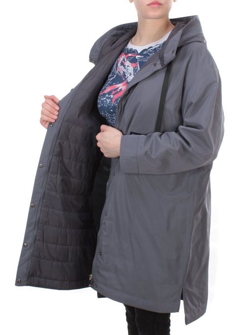 2190 DK. GREY Куртка демисезонная женская Parten (50 гр. синтепон) - Fashion фото 9