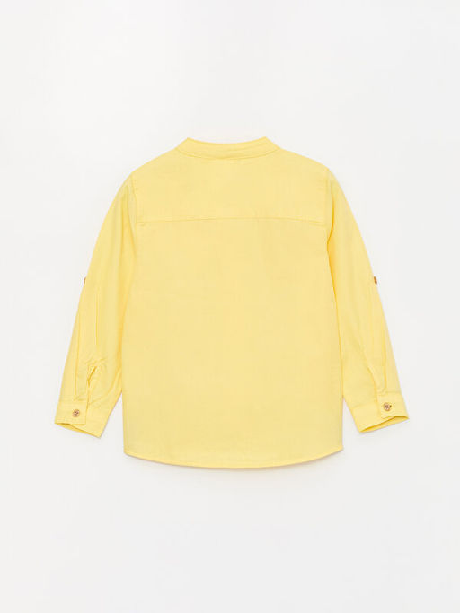 Hakim Yaka Uzun Kollu Basic Erkek Bebek G?mlek - Waikiki фото 2