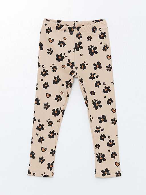 Beli Lastikli ?i?ekli K?z Bebek Tayt 2li - Waikiki фото 2