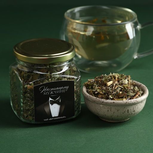 Набор Лучшему из лучших: чай травяной 50 г., варенье из хвои 120 г. - Фабрика счастья фото 3