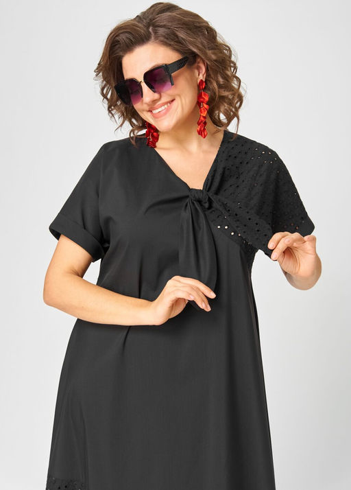 Платье EVA GRANT 7293 черный