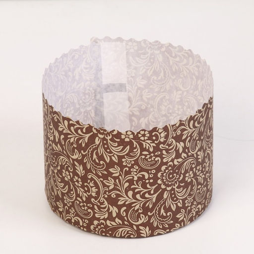 Цена за 1400 шт. Форма для кулича бумажная Флора, 13.4?10 см, коричневая - Simaland фото 2