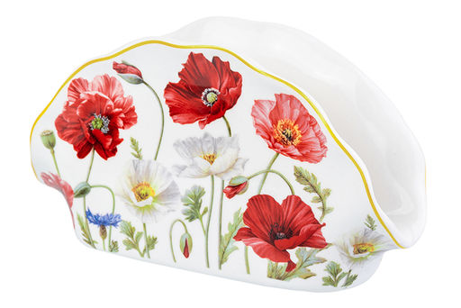 Салфетница 14,5*4,5*7,5 см Маки NEW BONE CHINA - Elan gallery фото 4