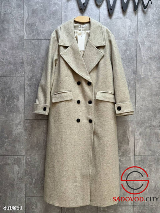 Длинное пальто свободного кроя - Bruno фото 2