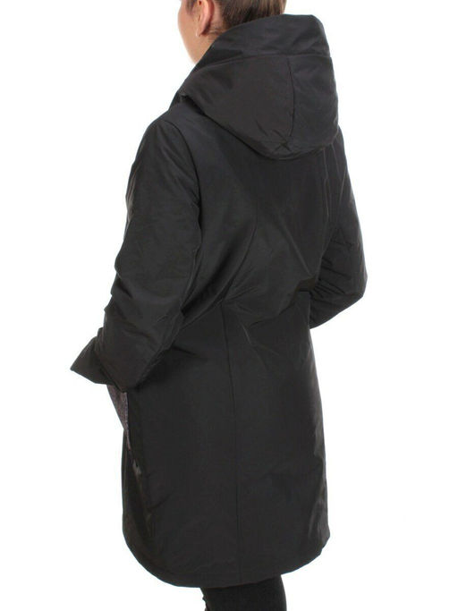 BM-12 BLACK Куртка демисезонная женская АЛИСА (100 гр. синтепон) - Fashion фото 4