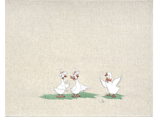 24С26-ШР/р.п. 46*60 Полотенце Гуси 1 цв. 1 рис. 986 - Текс-дизайн фото 13