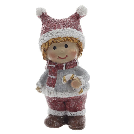 Фигурка декоративная "Дети", L2 W2,5 H6 см, 2в.