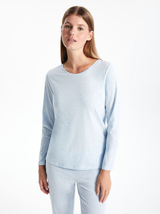 Bisiklet Yaka Kad?n Pijama Tak?m?