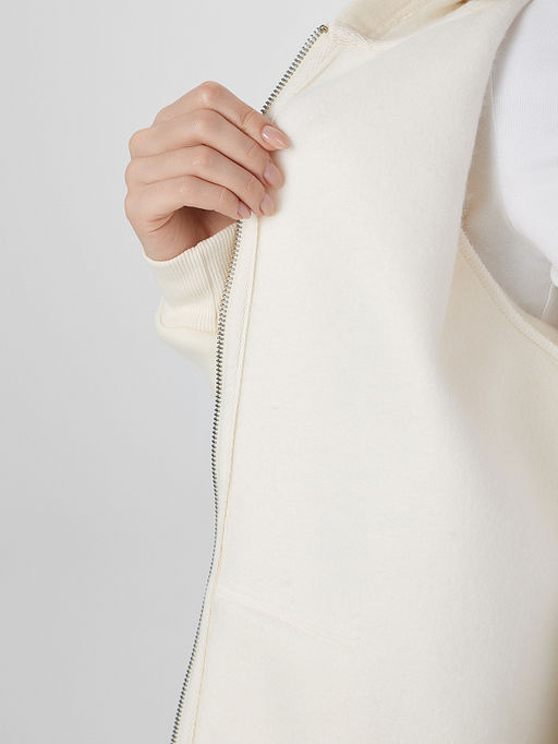 Толстовка женская молочная - Mark formelle фото 8