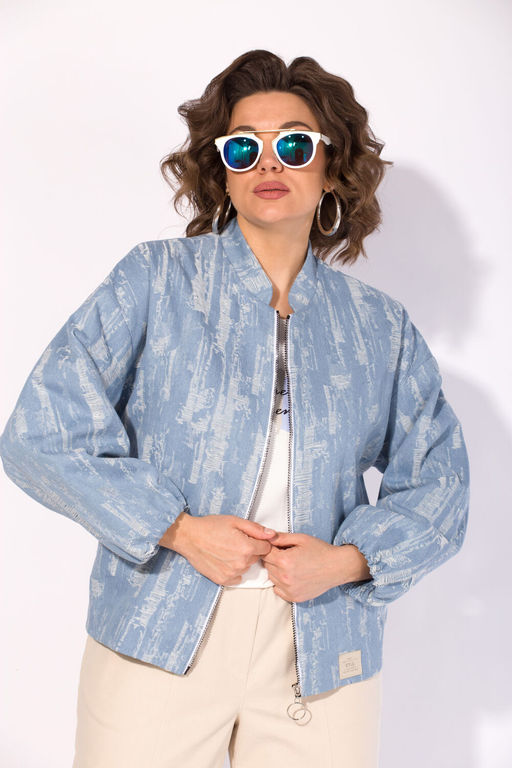 Костюм Liliana 1517-1507 джинсовый+экрю