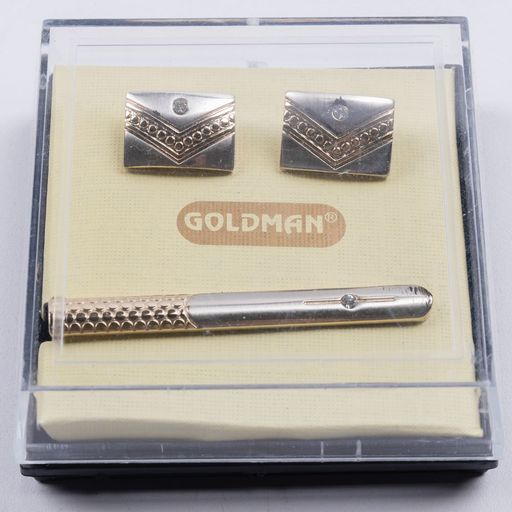 Запонки и зажим 
 1.03-011-003