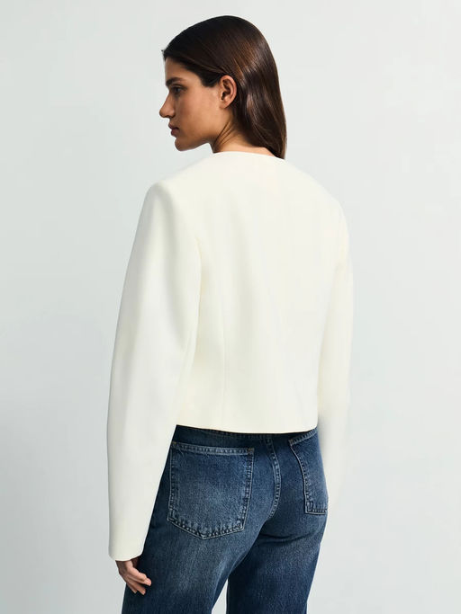 Приталенный однобортный жакет / Zarina фото 8