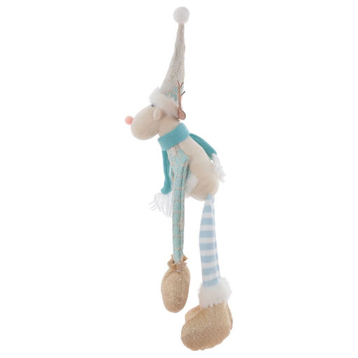 Игрушка набивная "Олень", L17 W10 H46/25 см, 2в.