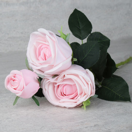 Цена за 1 шт. Цветок искусственный Пионовидная роза 73 см / GR-006 /уп 12/144/силикон - ГалеонТрейд фото 4