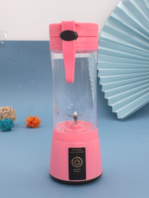 Блендер портативный "Juicy", pink, USB, (24*8 см)