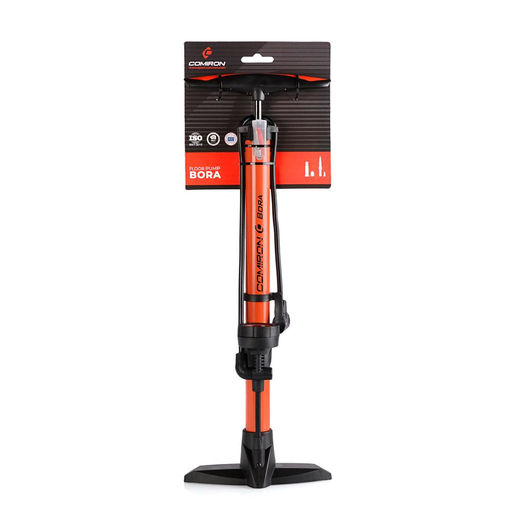 Насос напольный с регулируемым манометром COMIRON BORA, стальной корпус, 650*38мм, 737 см3, 8 бар, 120 psi., стальной шток 12мм, 848 гр. /уп 10/ - Галеонтрейд фото 11