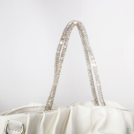 Сумка-клатч на молнии, цвет белый - Simaland фото 5