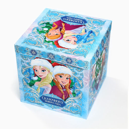 Коробка складная новогодняя Сказочного Нового года, 30 ? 30 ? 30 см