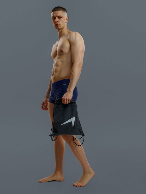 Сумка для мокрых вещей, 42×32 см, чёрная