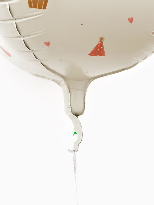 Цена за 2 шт. Воздушный шар фольгированный 25"  сфера «Милые капибары"