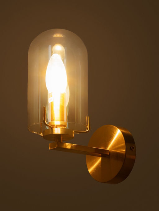 Бра 15613/1W, 1x40Вт, E14, цвет бронза