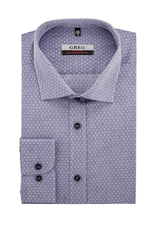 Сорочка мужская длинный рукав GREG 223/131/6042/Z/P_GB  фото 2