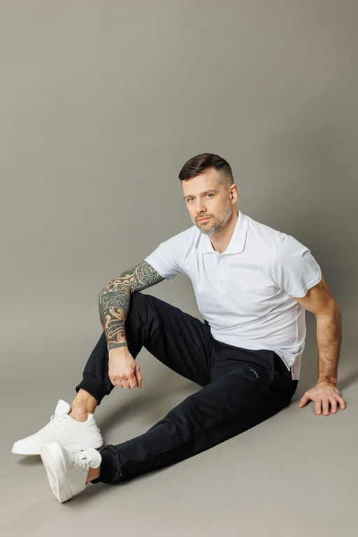 Футер 2-х нитка хлопок с лайкрой Спортивные брюки