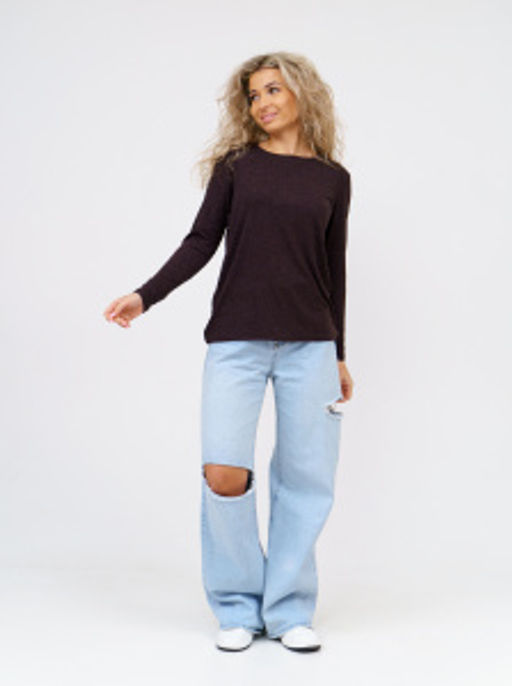 262/1 Пуловер "Коричневый"