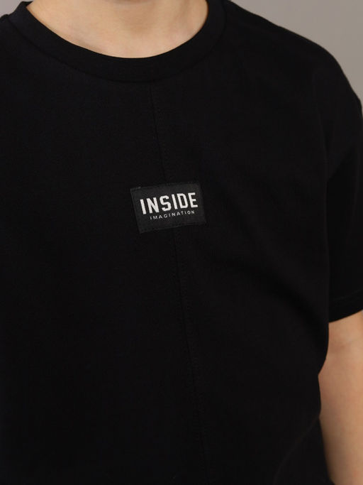 CRB wear / CSJB 64121-22K Футболка для мальчика,черный/Ex.Cherubino фото 3