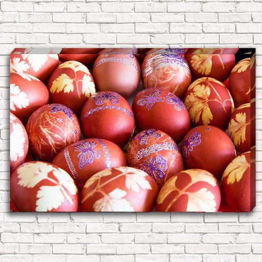 Скатерть Пасхальная коллекция 20 Габардин 145*145 см - Ros-decor фото 3