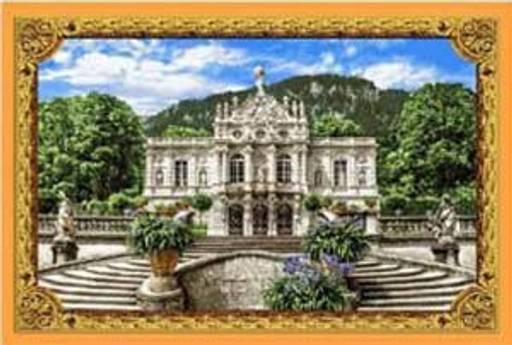 Белый замок- гобеленовое панно - Гобеленглавснаб фото 2