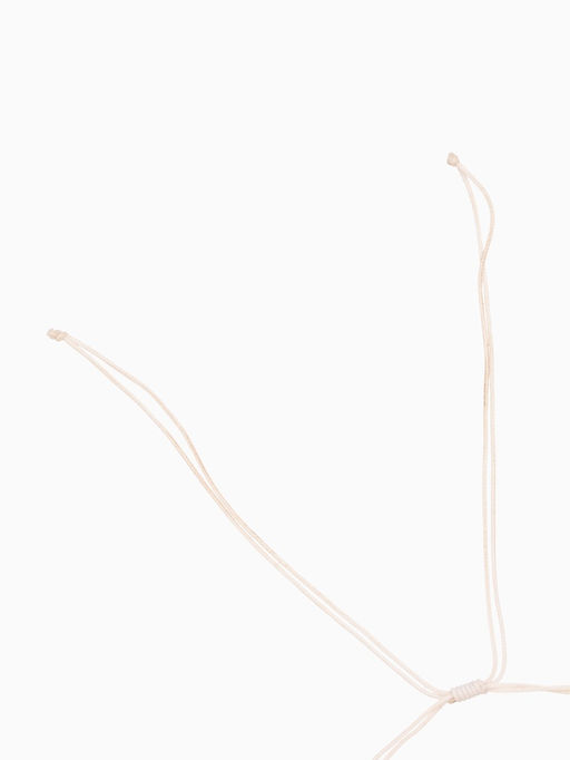 Браслет на ногу «Анклет», длина 20 см, белый