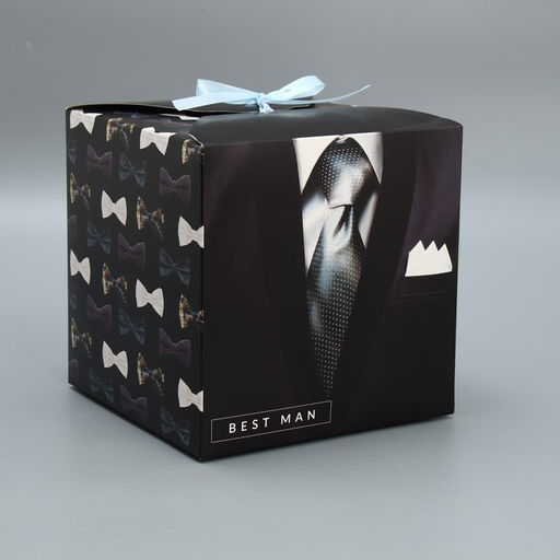 Коробка складная Джентельмену, 18 18 18 см - Дарите счастье фото 5