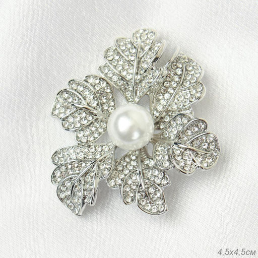 Брошь Цветок / 5179S /уп 12/