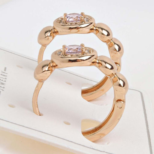 XUPING Серьги с замком кольцо арт. 18 1022 (id 278354) - Rada фото 2