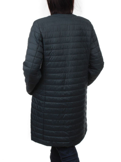 K-528 DK. GREEN Куртка демисезонная стеганая женская (70 гр. холлофайбер) - Fashion фото 8