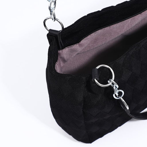 Сумка-тоут на молнии, цвет чёрный - Simaland фото 7