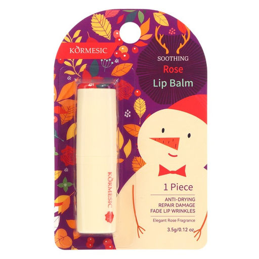 Цена за 2 шт. Новогодний Бальзам для губ новогодний с экстрактом розы - Simaland фото 5