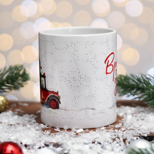 Кружка чайная новогодняя «Время творить чудеса», 320 мл