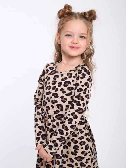 ПЛ163 Платье Злата (леопардовый) - Милаша фото 2