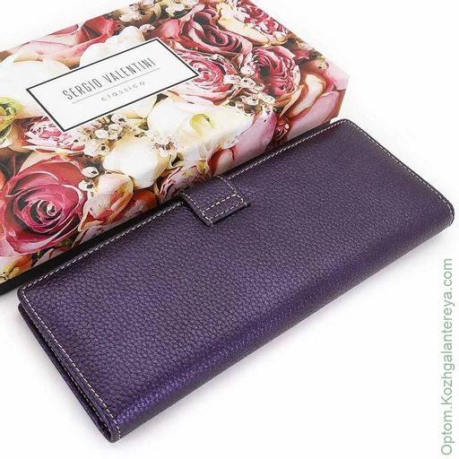 Женская кожаная визитница Sergio Valentini СВ 8140-075  фото 8