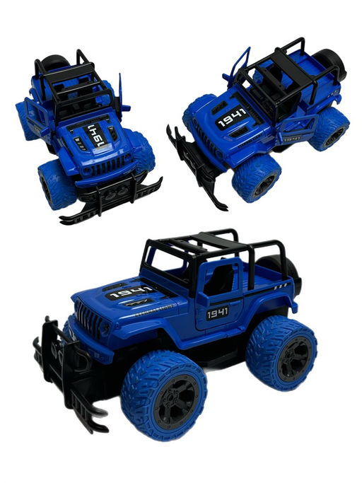 Р/У на аккумул. "JT TOYS" 20см (1:18) "Джип" (JT601) USB и 220V; откр./закр. 2 двери с пульта, свет фар